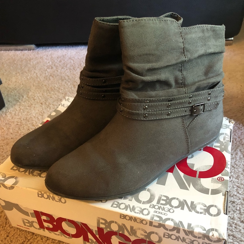 Gray Boots
